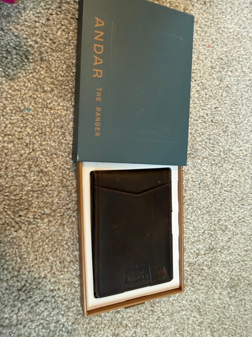 ANDAR The Ranger Slim Card Wallet - Black - Picture 2 of 4